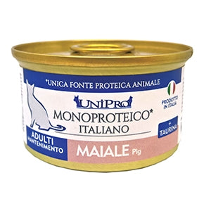 Unipro Unicamente Maiale 85gr Monoproteico Lattina Unipro Unicamente Maiale 85gr Monoproteico Lattina
